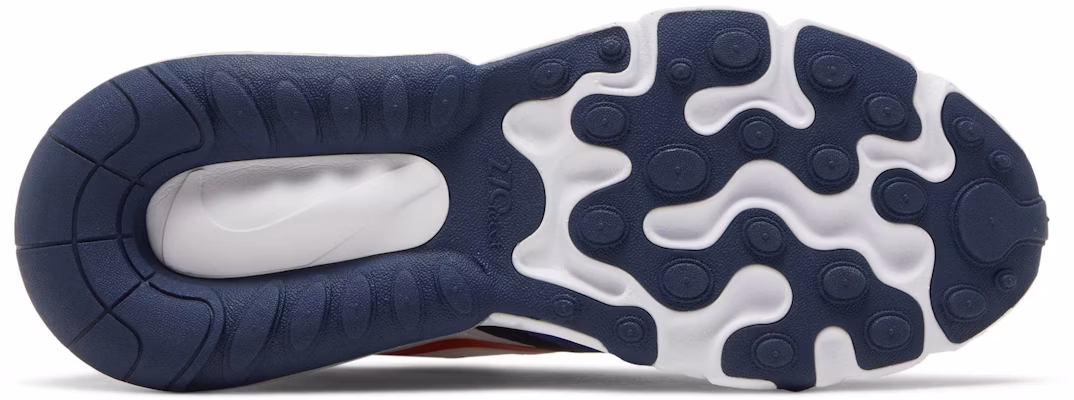 Nike Air Max 270 React 低幫 跑步鞋 GS 紅藍白 Shop Nike Air Max 270 React 低幫 跑步鞋 GS 紅藍白