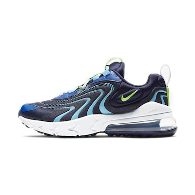 (Youth) Nike Air Max 270 React ENG 'Blackened Blue'