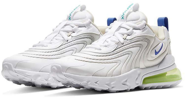(JR) 耐克Air Max 270 React ENG '白蓝用黄宝石橙' CZ4215-100 Lookbook (JR) 耐克Air Max 270 React ENG '白蓝用黄宝石橙' CZ4215-100