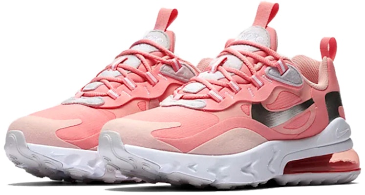 (JR) Nike Air Max 270 React GG 'Bleached Coral' Wanita CQ5420-611 Order (JR) Nike Air Max 270 React GG 'Bleached Coral' Wanita CQ5420-611