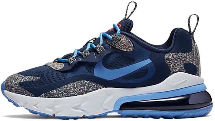 (Youth) Nike Air Max 270 React SE 'Grey Blue' CN8282-400 Buy (Youth) Nike Air Max 270 React SE 'Grey Blue' CN8282-400
