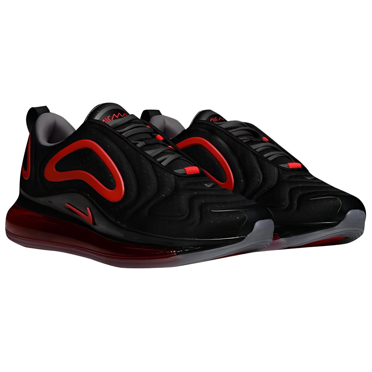 Lookbook 耐吉 Air Max 720 (GS) 黑紅