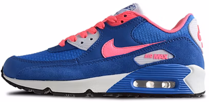 (Youth) Nike Air Max 90 2007 'Hyper Cobalt Pink' 345017-121 (Youth) Nike Air Max 90 2007 'Hyper Cobalt Pink' 345017-121