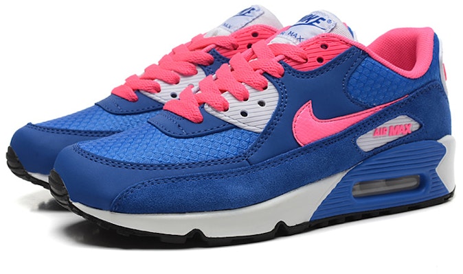 (JR) Nike Air Max 90 2007 'Hyper Cobalt Pink' Pria Wanita Sneakers Sz Indah 345017-121 Lookbook (JR) Nike Air Max 90 2007 'Hyper Cobalt Pink' Pria Wanita Sneakers Sz Indah 345017-121