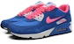 (JR) Nike Air Max 90 2007 'Hyper Cobalt Pink' Biru Merah Jambu 345017-121