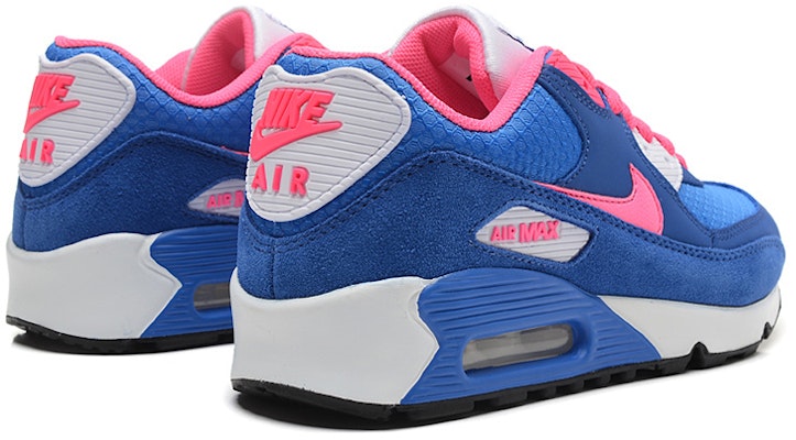 (JR) Nike Air Max 90 2007 'Hyper Cobalt Pink' Pria Wanita Sneakers Sz Indah 345017-121 Shop (JR) Nike Air Max 90 2007 'Hyper Cobalt Pink' Pria Wanita Sneakers Sz Indah 345017-121