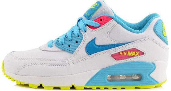 (JR) Nike Air Max 90 2007 'Putih Biru Lagoon' 345017-123 Buy (JR) Nike Air Max 90 2007 'Putih Biru Lagoon' 345017-123