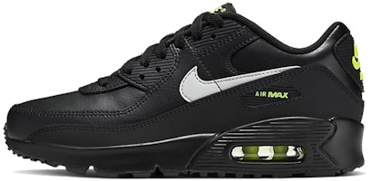 (Youth) Nike Air Max 90 'Black Volt' CV9608-001 (Youth) Nike Air Max 90 'Black Volt' CV9608-001