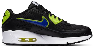 (JR) Nike Air Max 90 'Hitam Volt Biru Racer' DA4670-001 Order (JR) Nike Air Max 90 'Hitam Volt Biru Racer' DA4670-001