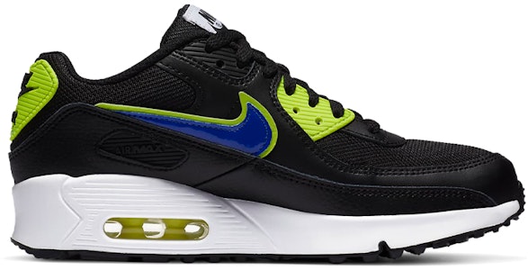(JR) Nike Air Max 90 'Hitam Volt Biru Racer' DA4670-001 Order (JR) Nike Air Max 90 'Hitam Volt Biru Racer' DA4670-001