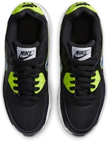 (JR) Nike Air Max 90 'Hitam Volt Biru Racer' DA4670-001 Shop (JR) Nike Air Max 90 'Hitam Volt Biru Racer' DA4670-001