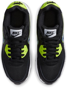 (JR) Nike Air Max 90 'Hitam Volt Biru Racer' DA4670-001 Shop (JR) Nike Air Max 90 'Hitam Volt Biru Racer' DA4670-001