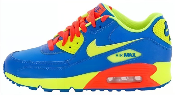 (JR) Nike Air Max 90 'Biru' 307793-410 Buy (JR) Nike Air Max 90 'Biru' 307793-410