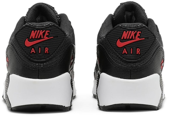 (JR) Nike Air Max 90 'Bred' Zapatillas Negra y Roja DH4349-001 Details for (JR) Nike Air Max 90 'Bred' Zapatillas Negra y Roja DH4349-001