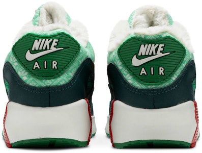 (JR) 耐克Air Max 90 '圣诞毛衣' 运动鞋 DC1621-100 Details for (JR) 耐克Air Max 90 '圣诞毛衣' 运动鞋 DC1621-100
