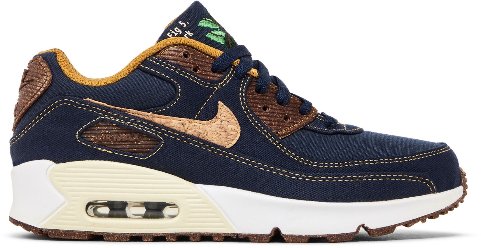 youth-nike-air-max-90-cork-obsidian-dc-7774-400