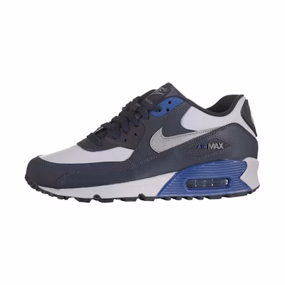 (Youth) Nike Air Max 90 'Dark Obsidian Metallic Cool Grey'