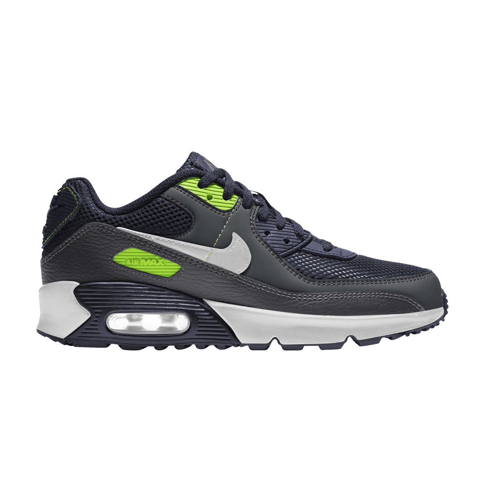 Buy (JR) Nike Air Max 90 Azul/Verde DB2614-400