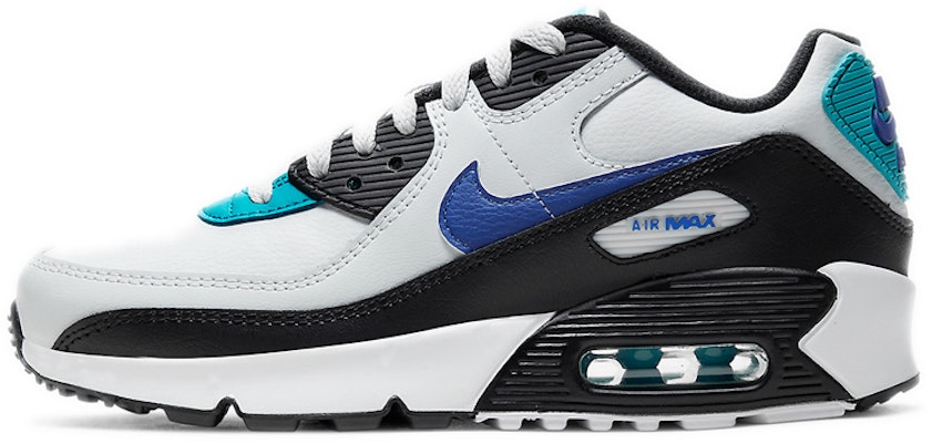 Nike Air Max 90 (GS) 黑白藍 Buy Nike Air Max 90 (GS) 黑白藍