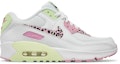 Buy (JR) 耐克Air Max 90 '粉色微亮伏特' DA4675-100