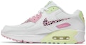 Lookbook (JR) 耐克Air Max 90 '粉色微亮伏特' DA4675-100