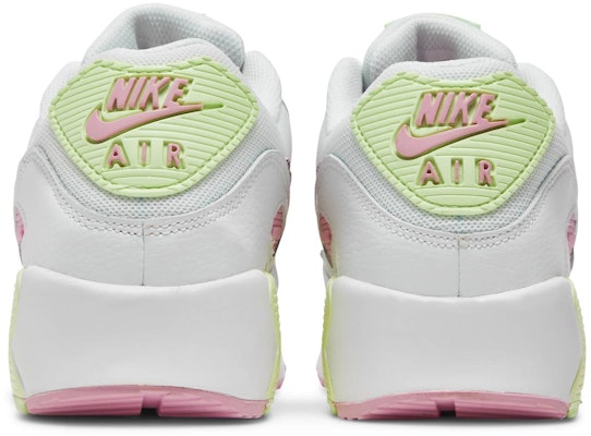 (JR) 耐克Air Max 90 '粉色微亮伏特' DA4675-100 Details for (JR) 耐克Air Max 90 '粉色微亮伏特' DA4675-100