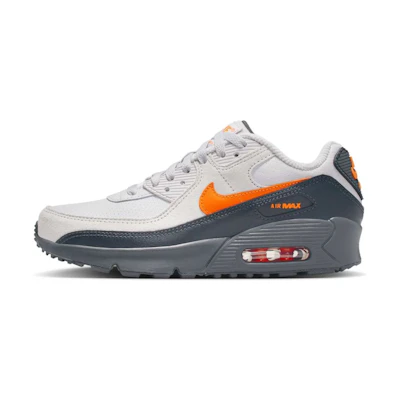 (Youth) Nike Air Max 90 'Vast Grey Safety Orange'