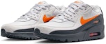 Shop (JR) Nike Air Max 90 全灰 橘安全色 經典款 IF2623-003
