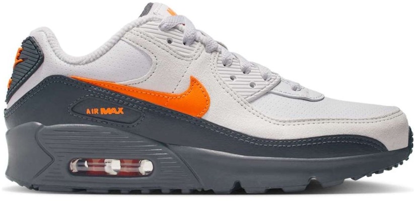 (JR) Nike Air Max 90 全灰 橘安全色 經典款 IF2623-003 Details for (JR) Nike Air Max 90 全灰 橘安全色 經典款 IF2623-003