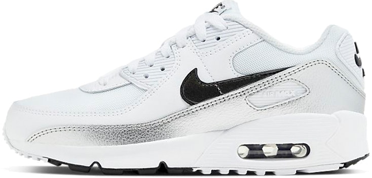 youth-nike-air-max-90-white-black-cz-5867-100
