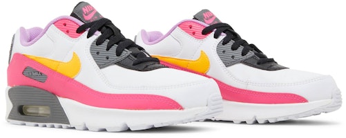 耐吉 Air Max 90 (GS) 白粉黑 Cheap 耐吉 Air Max 90 (GS) 白粉黑