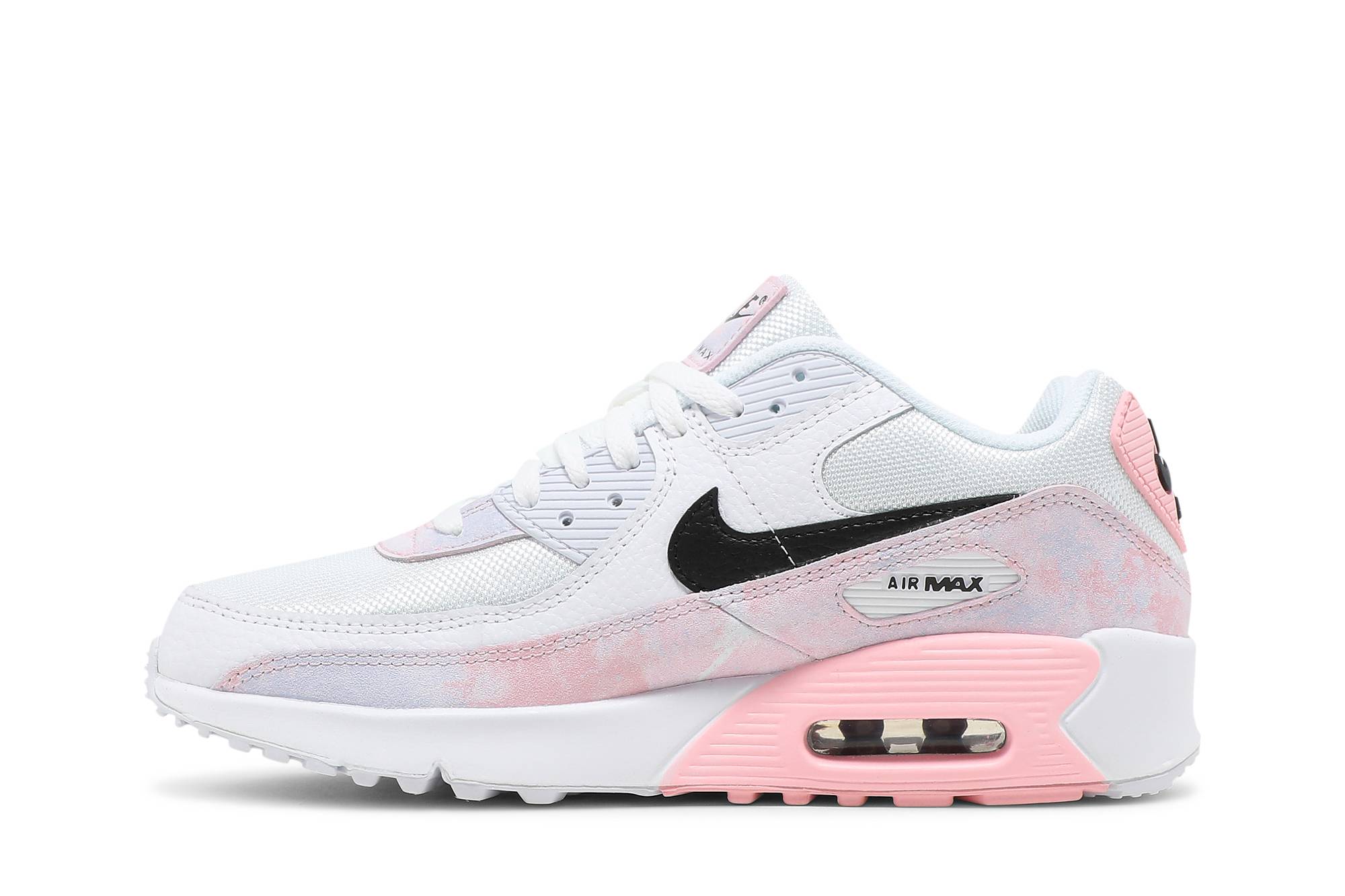 Lookbook (JR) Nike Air Max 90 'Putih Pink Tie-Dye' DM3110-100