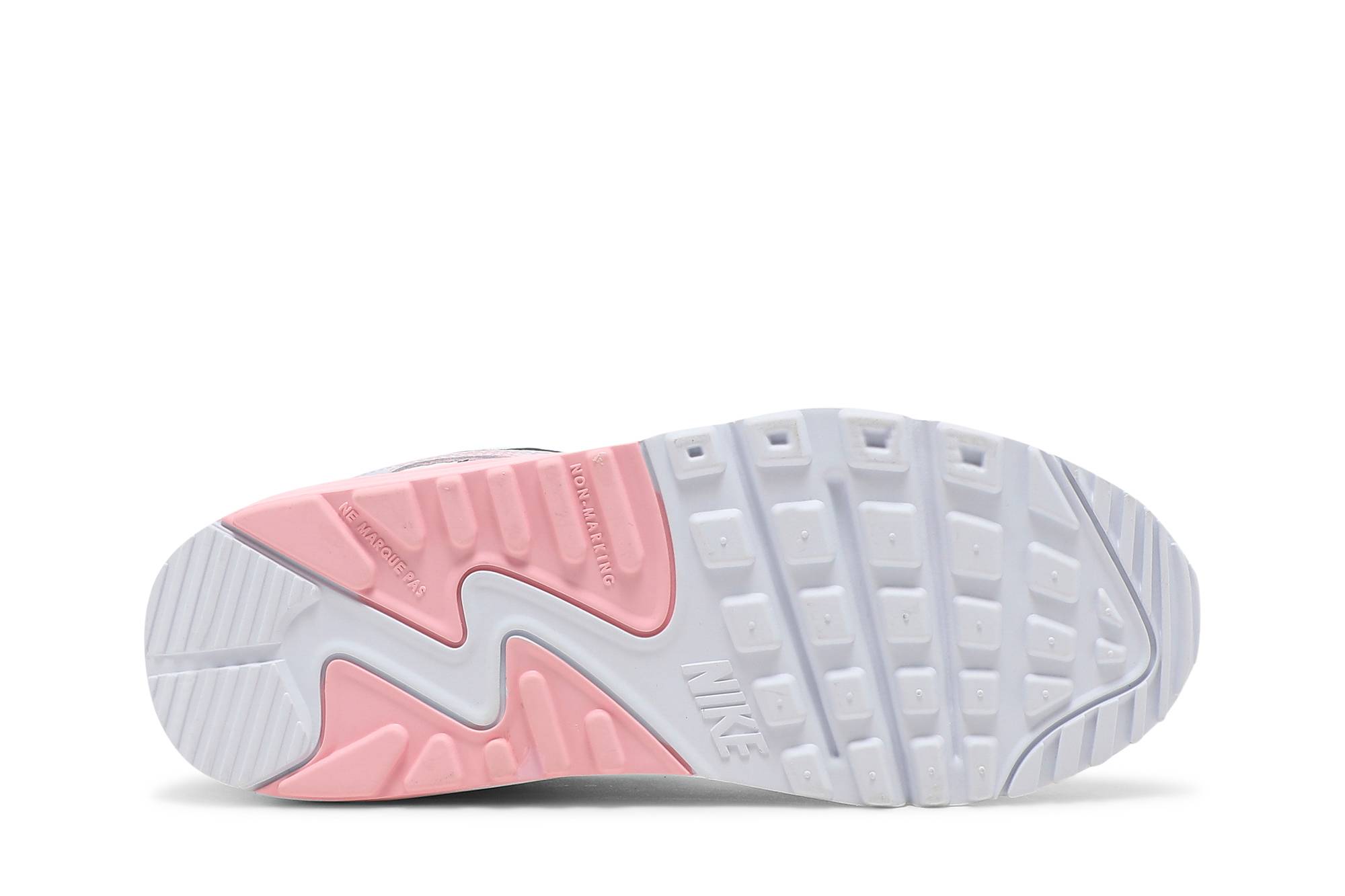 Shop (JR) Nike Air Max 90 'Putih Pink Tie-Dye' DM3110-100