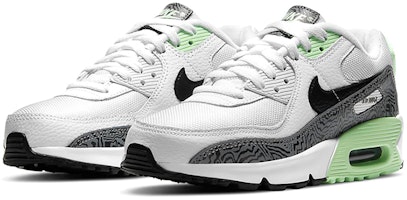 (JR) Nike Air Max 90 'Blanco Verde Vapor' DH4111-100 Lookbook (JR) Nike Air Max 90 'Blanco Verde Vapor' DH4111-100