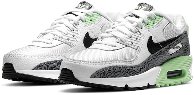 (JR) 耐克Air Max 90 白色薄荷绿 DH4111-100 Lookbook (JR) 耐克Air Max 90 白色薄荷绿 DH4111-100