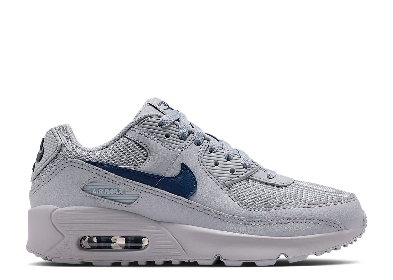 (Youth) Nike Air Max 90 'Wolf Grey' IQ0098-001