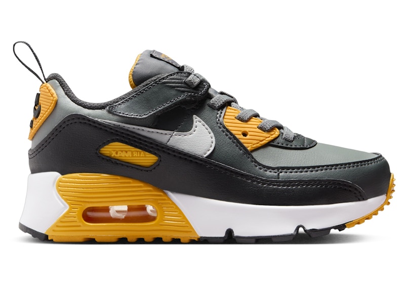 (Youth) Nike Air Max 90 EasyOn 'Smoke Grey Yellow' HF6357-004