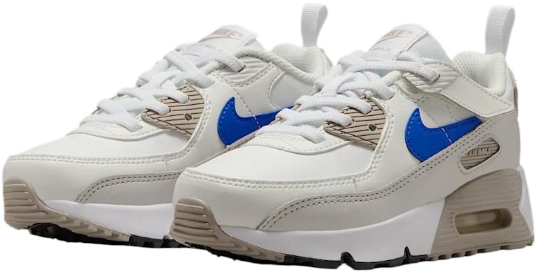(Youth) Nike Air Max 90 EasyOn 'Summit White Racer Blue' HF6357-105 Lookbook (Youth) Nike Air Max 90 EasyOn 'Summit White Racer Blue' HF6357-105
