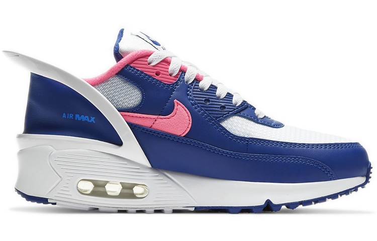 (Youth) Nike Air Max 90 FlyEase 'Pink Blue' 圖 2