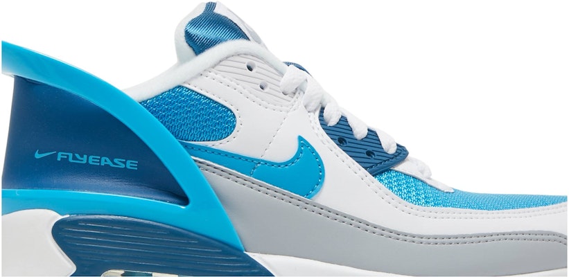 (JR) Nike Air Max 90 FlyEase 'Putih Biru Industri' CV0526-103 Order (JR) Nike Air Max 90 FlyEase 'Putih Biru Industri' CV0526-103