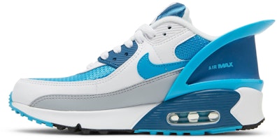 (JR) Nike Air Max 90 FlyEase 'Blanco Azul Industrial' CV0526-103 Lookbook (JR) Nike Air Max 90 FlyEase 'Blanco Azul Industrial' CV0526-103