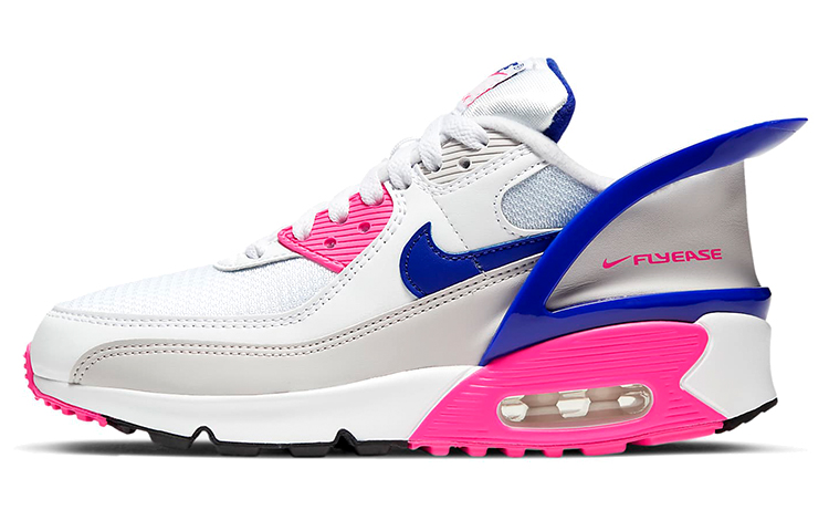 Buy (JR) Nike Air Max 90 FlyEase 'Blanco Rosa Brillo Concord' CV0526-105