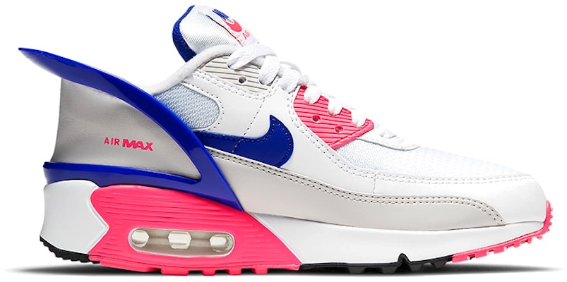 (Youth) Nike Air Max 90 FlyEase 'White Pink Glow Concord' CV0526-105 Order (Youth) Nike Air Max 90 FlyEase 'White Pink Glow Concord' CV0526-105