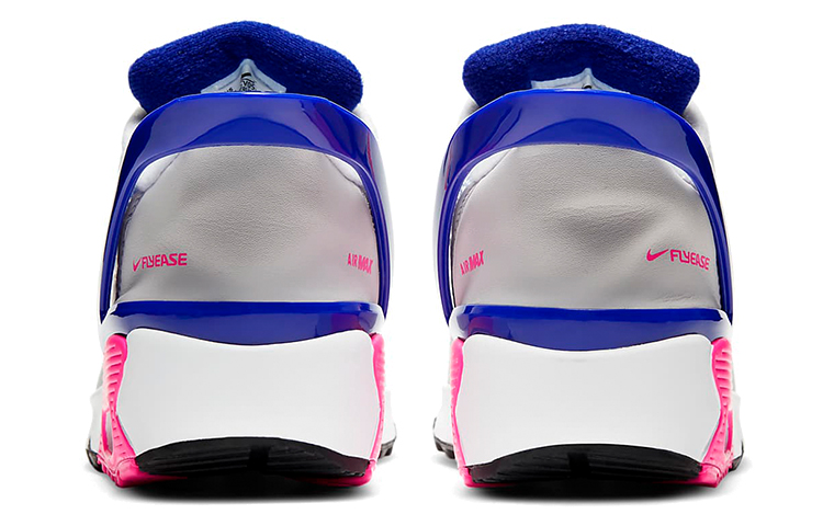 Purchase (JR) Nike Air Max 90 FlyEase 'Blanco Rosa Brillo Concord' CV0526-105