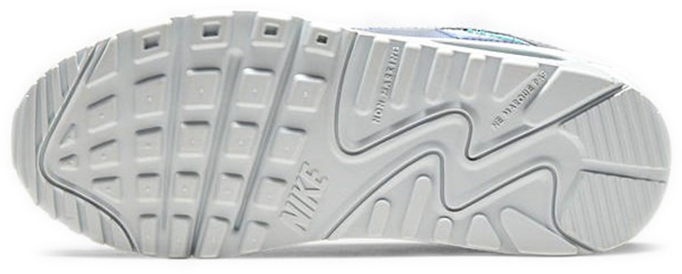 (JR) Nike Air Max 90 FP 'White Aura' Sepatu Putih Aura CT1966-400 Details for (JR) Nike Air Max 90 FP 'White Aura' Sepatu Putih Aura CT1966-400