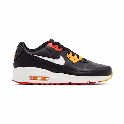 (Youth) Nike Air Max 90 Leather 'Black Cosmic Clay'