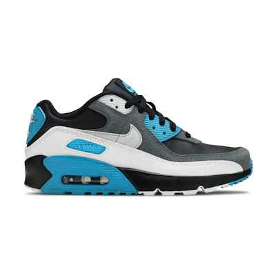 (Youth) Nike Air Max 90 Leather 'Black Dark Grey'