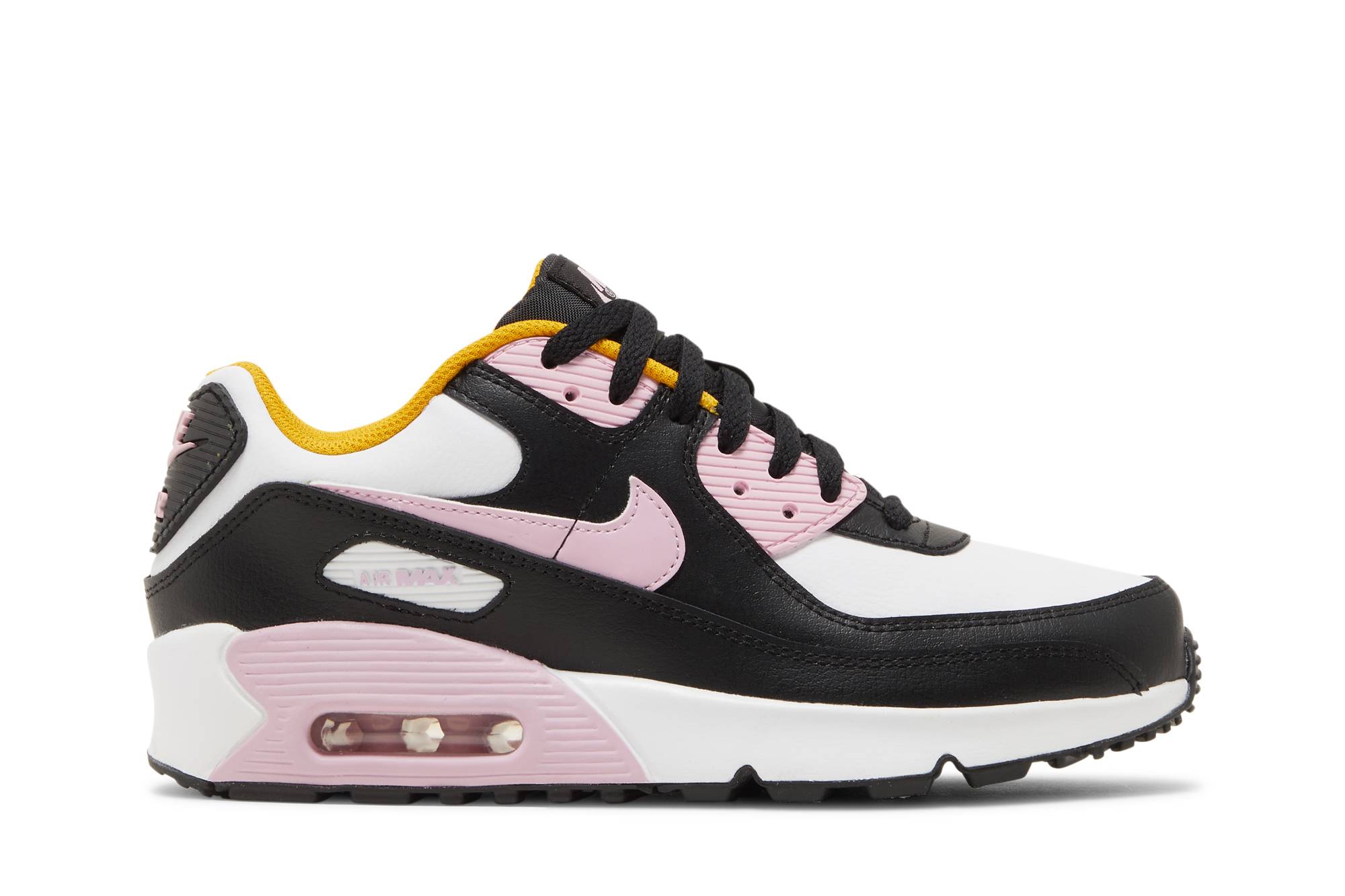 Buy (JR) Nike Air Max 90 Leather 'Negro Rosa Ártico Claro' CD6864-007