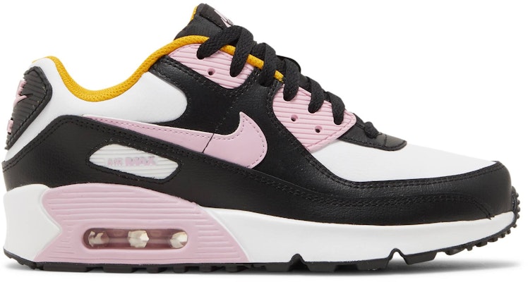 (JR) Nike Air Max 90 Leather 'Negro Rosa Ártico Claro' CD6864-007 Buy (JR) Nike Air Max 90 Leather 'Negro Rosa Ártico Claro' CD6864-007