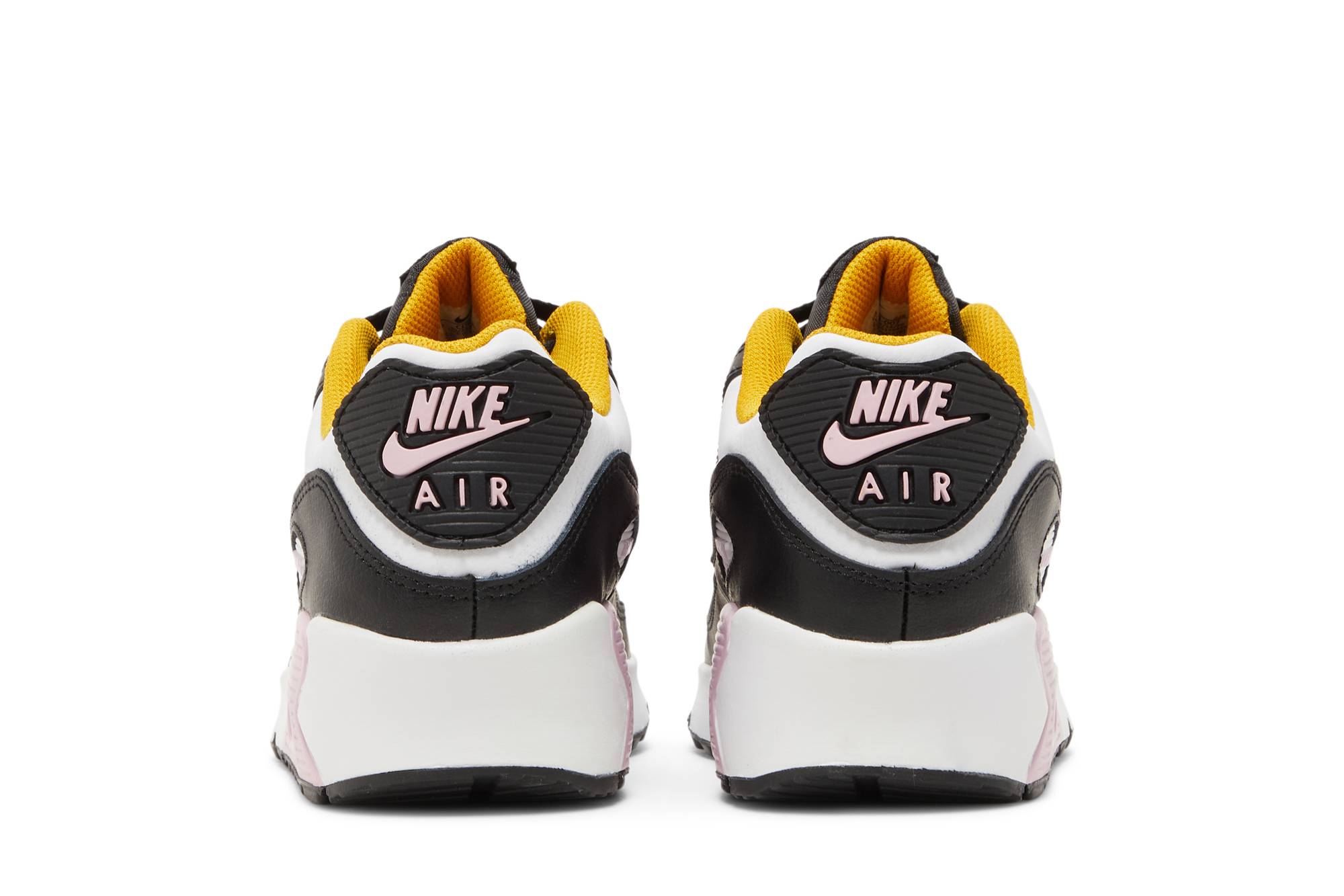 Details for (JR) Nike Air Max 90 Leather 'Negro Rosa Ártico Claro' CD6864-007